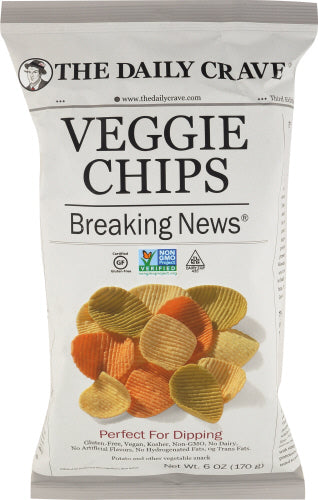 THE DAILY CRAVE VEGGIE CHIP - 5.25 OZ