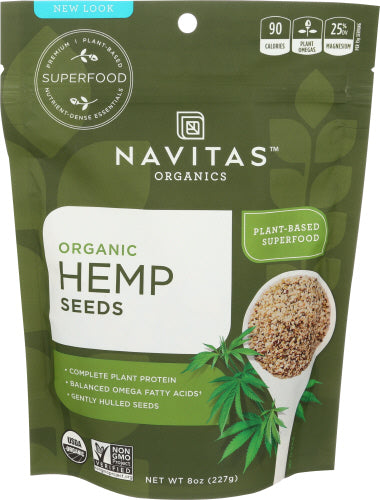 Navitas Seed Hemp Sheld Org, 8 OZ.