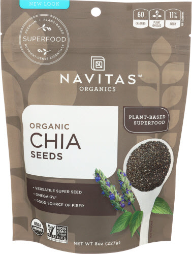 Navitas Seed Chia Org, 8 OZ.