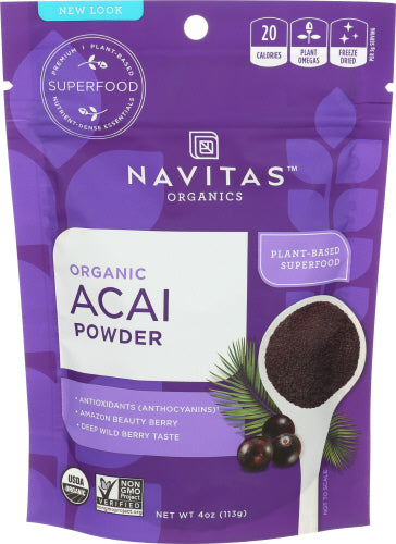 Navitas Acai Powder Org, 4 OZ.