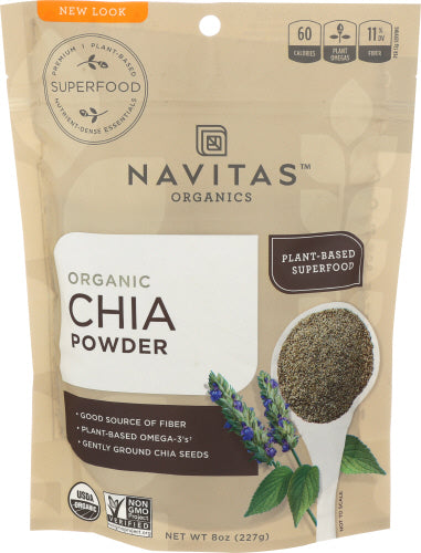 Navitas Chia Seed Powder, 8 OZ.