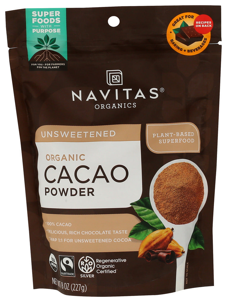 Navitas Cacao Powder Org, 8 OZ.