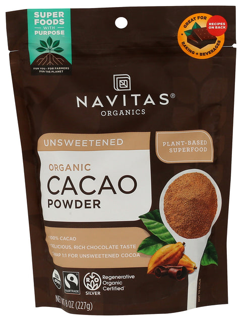 Navitas Cacao Powder Org, 8 OZ.