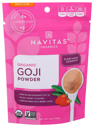 Navitas Goji Powder Org, 4 OZ.