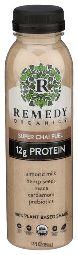 Remedy Organics Beverage Super Chai Fuel, 12 FO