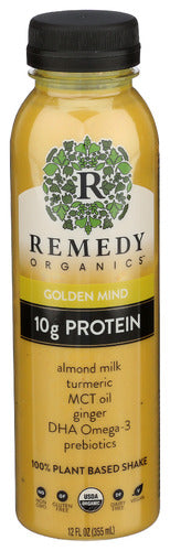 Remedy Organics Beverage Golden Mind, 12 FO.