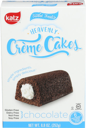 KATZ CAKE CHOC HEAVENLY CREAM - 8.8 OZ
