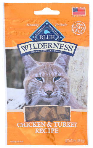 Blue Buffalo 
Cat Treats Chkn & Trky, 2 OZ.