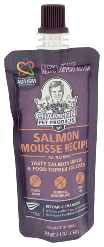 ERNIE ELS CAT TREAT SALMON MOUSSE - 2.1 OZ