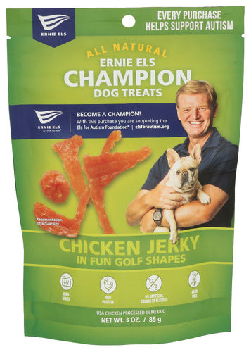 ERNIE ELS DOG TRT JERKY CHCKN GOLF - 3 OZ