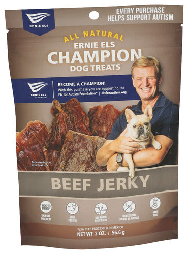ERNIE ELS DOG TRT JERKY BEEF - 2 OZ