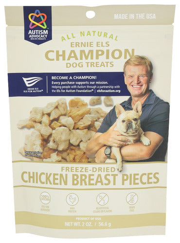 ERNIE ELS DOG TREAT FRZ DR CHICKEN - 2 OZ