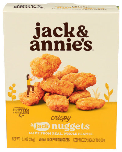 JACK & ANNIES NUGGETS CRISPY PLNT BSD - 10 OZ