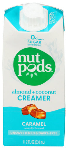 Nutpods Creamer Unsweet Caramel, 11.2 FO.