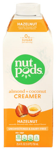 Nutpods Creamer Alm Ccnt Hzlnt Un, 25.4 FO.