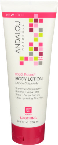 Andalou Naturals 
Body Lotion 1000 Roses, 8 OZ.