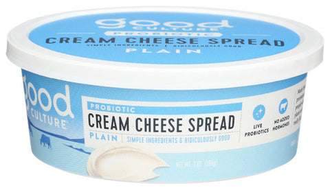 GOOD CULTURE CREAM CHEESE PLAIN - 7 OZ