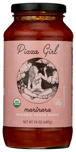 Pizza Girl Inc Sauce Pasta Marinara Org, 24 OZ.