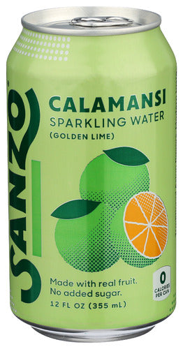 SANZO WATER CALAMANSI SPARKLING - 12 FO