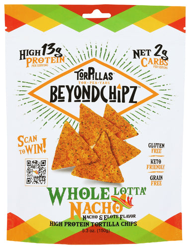 Beyondchipz 
Chips Whole Lotta Nacho, 5.3 OZ.