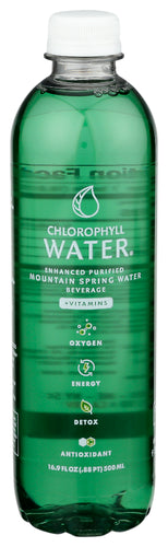 CHLOROPHYLL WATER WATER SPRING MOUNTAIN PUR - 16.9 FO