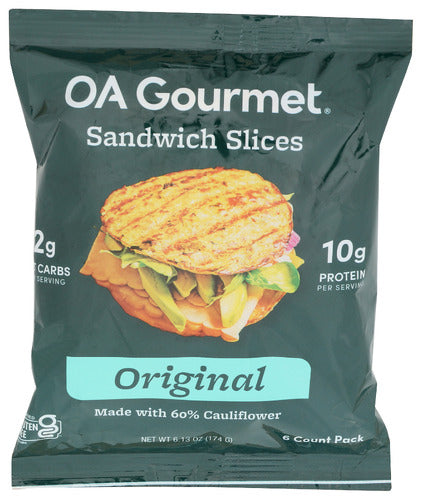 Outer Aisle Gourmet Sandwich Clfwr Rnds Orig, 6.75 OZ.