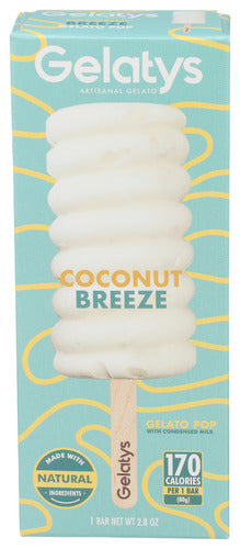 GELATYS GELATO POP CCNUT BREEZE - 2.8 OZ