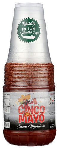 Cinco De Mayo 
Mix Michelada Ready To Go, 32 FO.