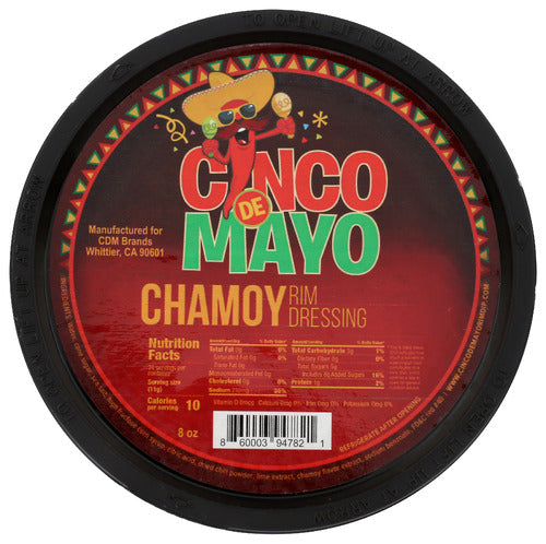 Cinco De Mayo 
Cocktail Rim Dress Chamoy, 8 OZ.
