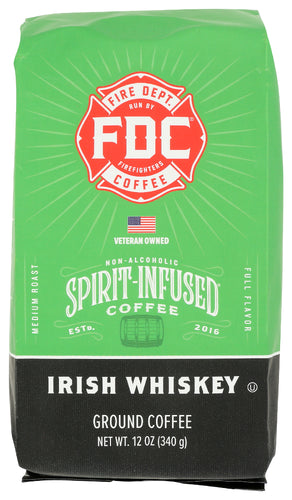 FIRE DEPARTMENT COFFEE COFFEE GRND IRISH WHSKY - 12 OZ