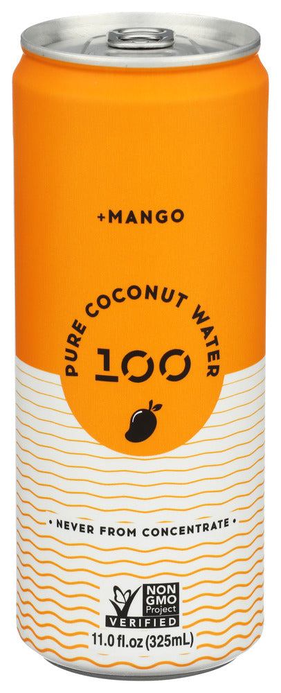 100 COCONUTS WATER COCONUT PURE MANGO - 11 FO