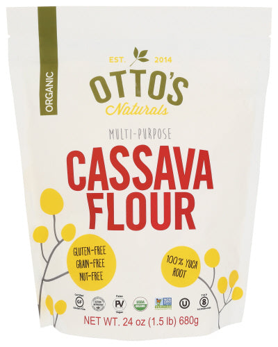 Ottos Naturals Flour Cassava 1.5Lb Org, 1.5 LB.
