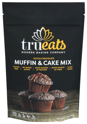 TRUEATS MIX MUFFN CAKE DTCH CHOC - 11.3 OZ