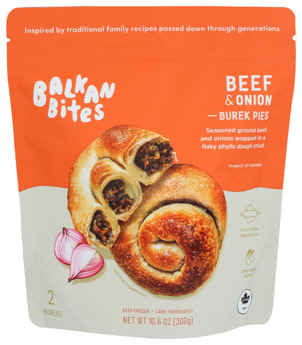 BALKAN BITES PIES BEEF & ONION BUREK - 10.6 OZ