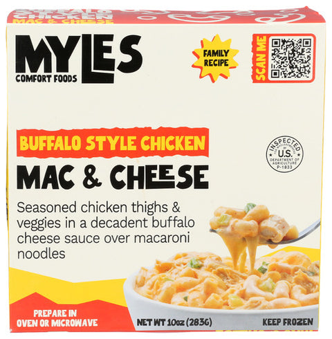 Myles Comfort Foods Mac & Chs Buffalo Chkn, 10 OZ