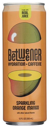 Betweener 
Bev Hyd Orange Mango, 12 FO.