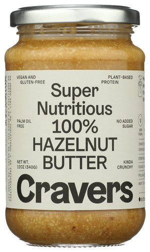 Cravers 
Butter Hazelnt 100 Prcnt, 12 OZ.