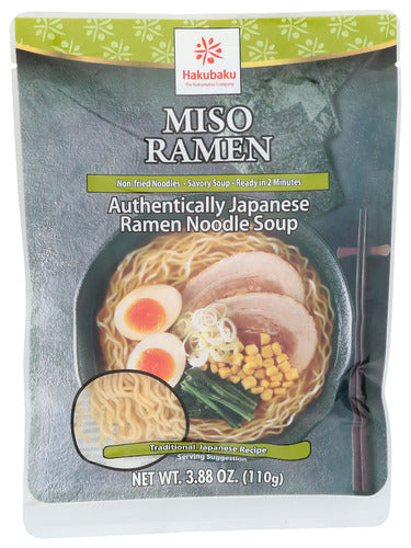 HAKUBAKU RAMEN MISO JAPAN - 3.88 OZ