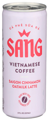 Sang Coffee Vit Cinn Latte Oat Mlk, 8 FO.