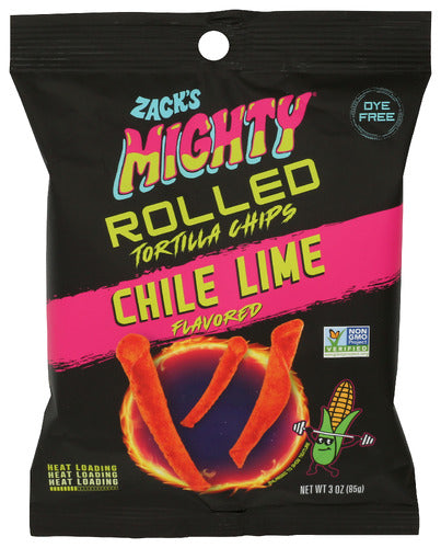 ZACKS MIGHTY CHIPS RLD TRTLA CHILE - 3 OZ