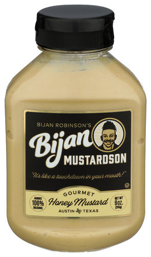 Bijan Mustardson 
Mustard Honey Gourmet, 9 OZ.
