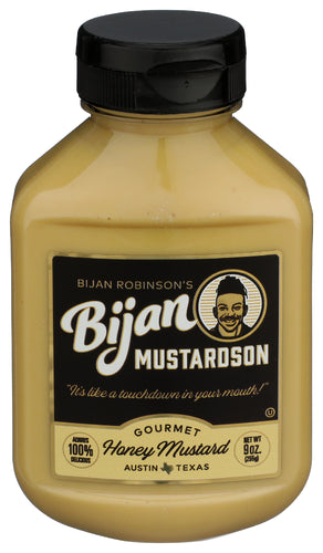 BIJAN MUSTARDSON MUSTARD HONEY GOURMET - 9 OZ