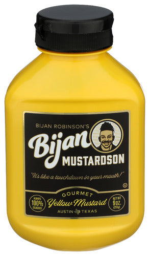 BIJAN MUSTARDSON MUSTARD YELLOW GOURMET - 9 OZ