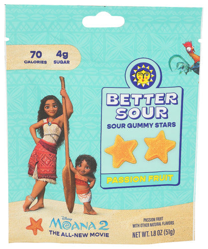 Better Sour 
Gummy Stars Passion Fuit, 1.8 OZ.