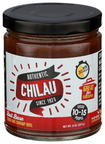 Chilau 
Boil Shrimp Base Nd Crab, 8 OZ.