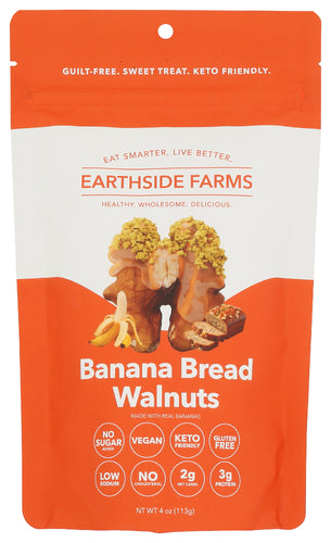 EARTHSIDE FARMS WALNUTS BANANA BREAD - 4 OZ