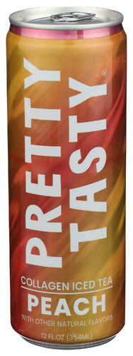 Pretty Tasty Tea Collagen Peach Rtd, 12 FO.