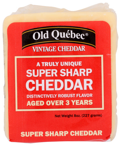 Old Quebec Vintage Cheddar Cheddar 3Yr Qbc Vntg, 8 OZ.