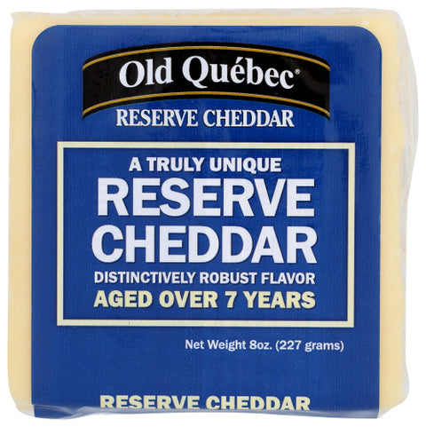 Old Quebec Vintage Reserve Cheddar Cheddar 7Yr Qc Vntg Rsrv, 8 OZ.