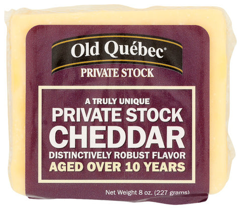 Old Quebec Private Stock Cheese 10Yr Private Stck, 8 OZ.